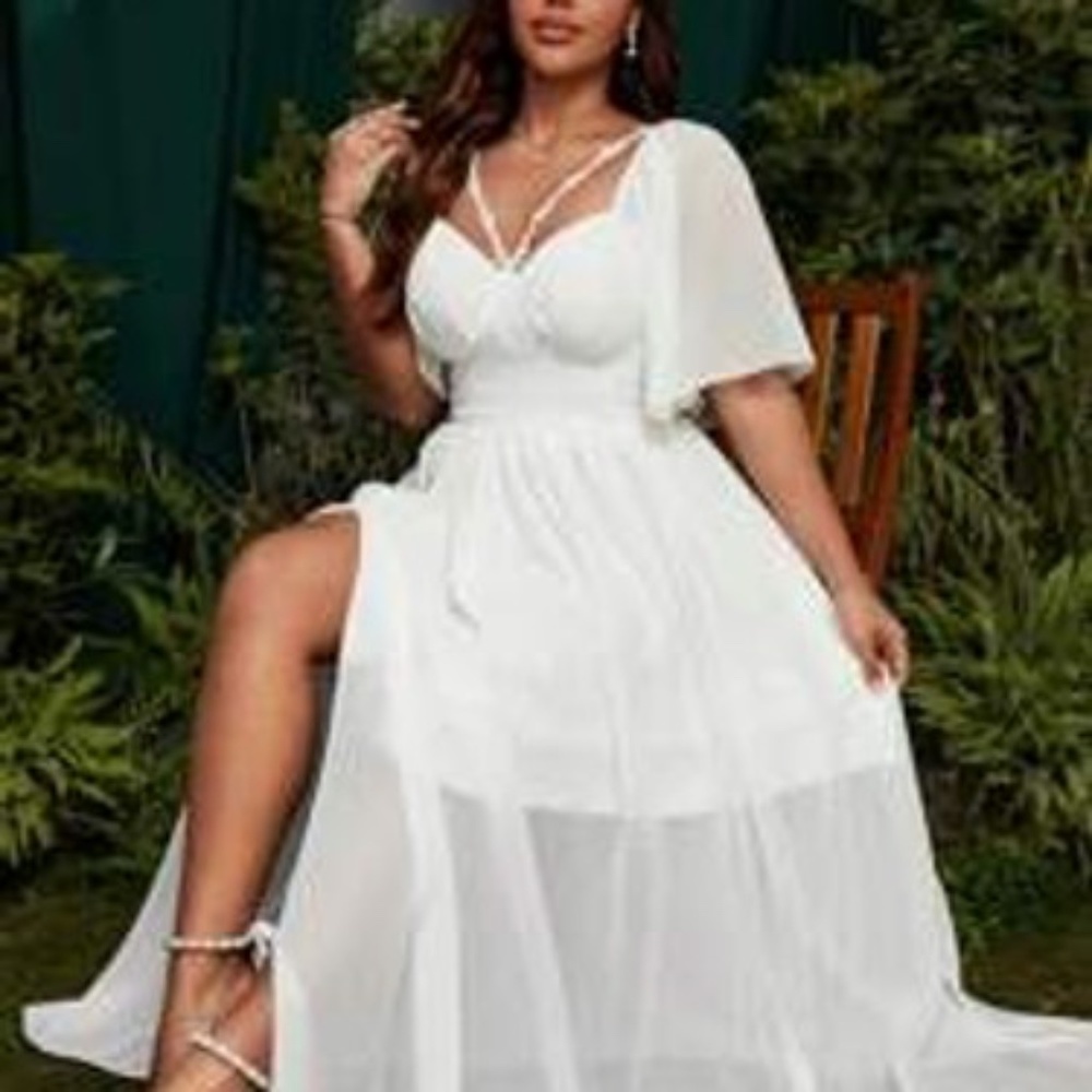 SHEIN Belle PlusDress, Dress For Wedding Photo Shoot, Beach Holiday
